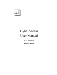 O2DB Access User Manual