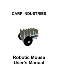 Robotic Mouse User's Manual