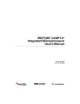 MCF5307 ColdFire® Integrated Microprocessor User's Manual