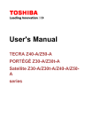 Z30-A, Z30t-A, Z40-A, Z50-A User's Manual