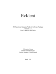 EvIdent User's Manual