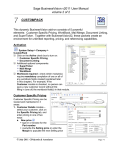 Sage BusinessVision v2011 User Manual volume 2 of 2