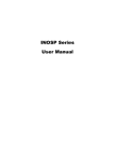 INOSP Series User Manual