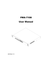 FWA-7108 User Manual - IBT Technologies Inc.