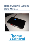 Home Control System User Manual