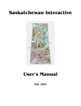 Saskatchewan Interactive User's Manual