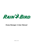 Pump Manager 2 User Manual