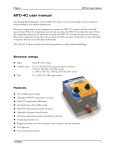 MTC-4C user manual