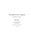 The IMPS User's Manual - Interactive Mathematical Proof System