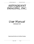 AutoQuant 8.0.2 Suite User's Manual