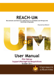 REACH-UM User Manual - University of Manitoba