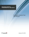 Geospatial Analysis Tool User Manual