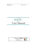 HOBIC User Manual