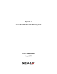 Appendix A: User's Manual for Rural Road Costing Model