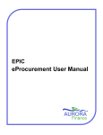 eProcurement User Manual
