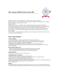 User manual, Bellman Alarm clock (GB) How to get started: