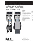Installation and Service Manual Dual AC Level 2 Electric Vehicle