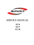 XT 8, XT 9, XT 10 Service Manual