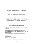 OPERATION AND SERVICE MANUAL - Omega