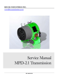 Service Manual MPD-2.1 Transmission