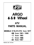 Argo Service Manual Cover - Saskatoon All