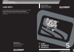 BIKE OWNERS MANUAL &laquo;SAG-BOY&raquo;