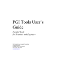 PGI Tool's 5.0 User's Guide