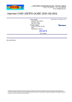 Intermec CV60 USER'S GUIDE (930-162-003)