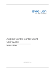 Avigilon Control Center Client User Guide