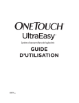 OneTouch® UltraEasy® User Guide Austria/Belgium/Germany French