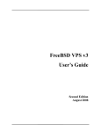 FreeBSD VPS v3 User's Guide