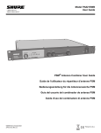 Shure PA821SWB User Guide (English)