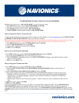 Troubleshooting Navionics Charts in Lowrance Handhelds