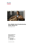 Cisco WebEx Social Troubleshooting Guide, Release 3.0