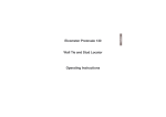 Elcometer Protovale 130 Wall Tie and Stud Locator Operating