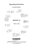 Operating Instructions MOTOX -N