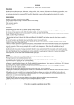 ENGLISH WATERDETECT&reg; - OPERATING INSTRUCTIONS Where