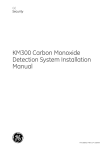 KM300 Carbon Monoxide Detection System Installation Manual