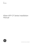 Kilsen KFP-CF Series Installation Manual