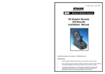 DX Dolphin Remote (DX-Rem34) Installation Manual