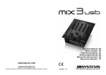 MIX3 USB - user manual COMPLETE