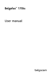 User manual - Help and support