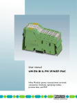 User manual UM EN IB IL PM 3P/N/EF-PAC