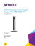 N750 Wireless Dual Band Gigabit Access Point