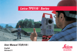 User Manual TC(R)110 - Leica Geosystems