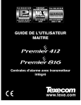 Premier 816 User Manual