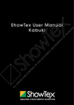ShowTex User Manual Kabuki