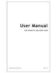 SITEGALORE - END USER MANUAL - Site