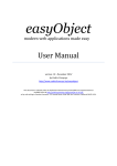 easyObject - User Manual - EN
