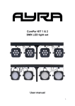 ComPar KIT 1 & 2 DMX LED light set User manual